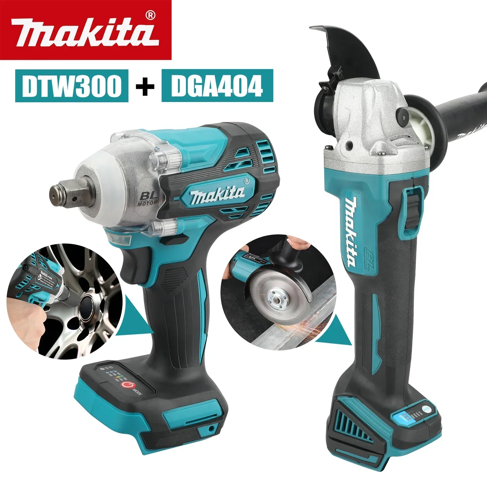 Makita Drill Dtw300 - Makita DTW300 veya DGA404 Combo için: