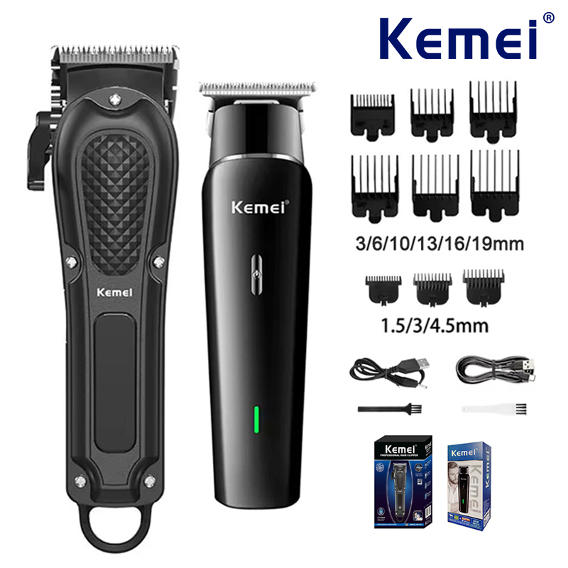 Power Xchange Tools - Kemei Elektrikli Saç Kesme Makinesi Seti